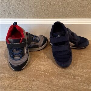 Boys sz 9 toddler gym shoes - 2 pairs